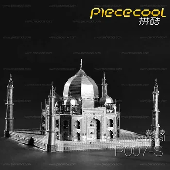 3D-DIY Metal Puslespil Model Taj Mahal Skære Puslespil Bedste Gaver Til Kæreste, Venner, Børn Samling Pædagogisk Legetøj 0