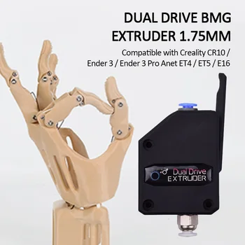 3D-Printer Dele Opgraderet Dual Drive BMG Ekstruder med Høj Ydeevne, der er Kompatible med Creality CR10/Ender 3 Pro Anet ET4/ET5/E16