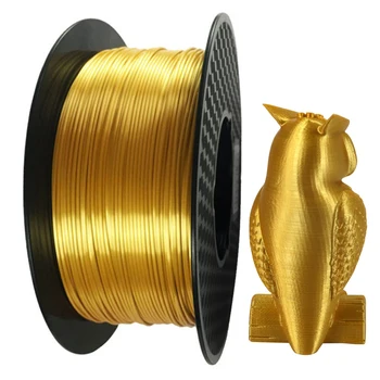 3D-Printer PLA Filament 1.75 mm 250g/500g/1KG Metallisk Føler Skinnende Silke 3D-Print Materiale, Særligt salg Lilla/ Kobber Filament 1
