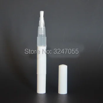 3ML 5ML 50stk/masse Søm Olie Tom Pen, Pensel Applikator, Bærbare, Kosmetiske, Skønhed Lip Gloss Pen, Negle Ernæring Olie Flaske 0