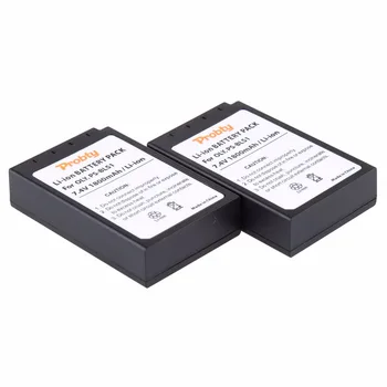 3Pcs PROBTY PS-BLS1 PS-BLS1 Genopladeligt Batteri til Olympus PEN E-PL1, E-PM1 EP3 EPL3 Evolt E-420, E-620, E-450, E-400 E-410 Kameraet 5