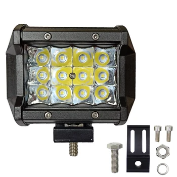 4 tommer LED-arbejdslampe bar combo stråle af at Køre i bil lys til Off Road Toyota 4WD 4x4 UAZ SUV motorcykel rampe 12V 24V auto tågelys 4
