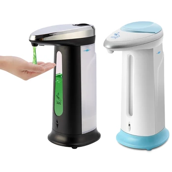 400ml Automatisk Flydende Sæbe Shampoo Dispenser, Smart Sensor Berøringsfri Dispenser Til Køkken Badeværelse Tilbehør Sæt 33888