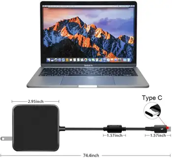 45w 65 W 90 W USB Type C Power Adapter Oplader til Apple MacBook/Pro oplader , Lenovo, ASUS, Acer, Dell, Xiaomi Luft, Huawei 3