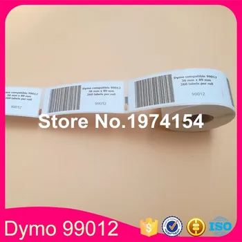 48 X Ruller Generiske DYMO LabelWrite 99012 Kompatibel Label S0722400 36*89mm 4
