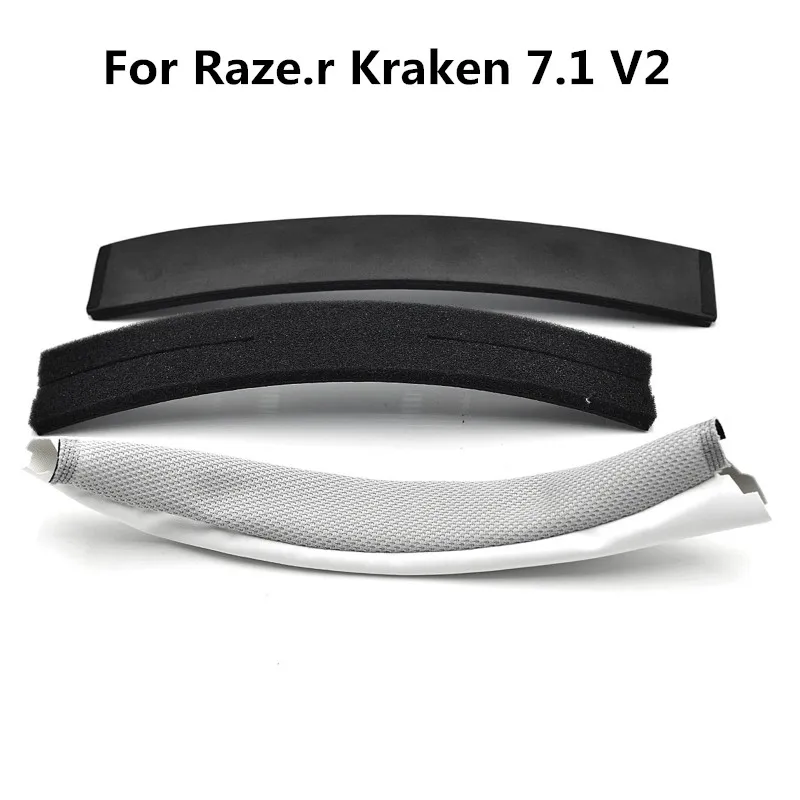 Udskiftning Skum Ørepuder Hovedbøjle Puder Til Razer kraken 7.1 Chroma V2 USB Gaming Pro V2 Hovedtelefon 3