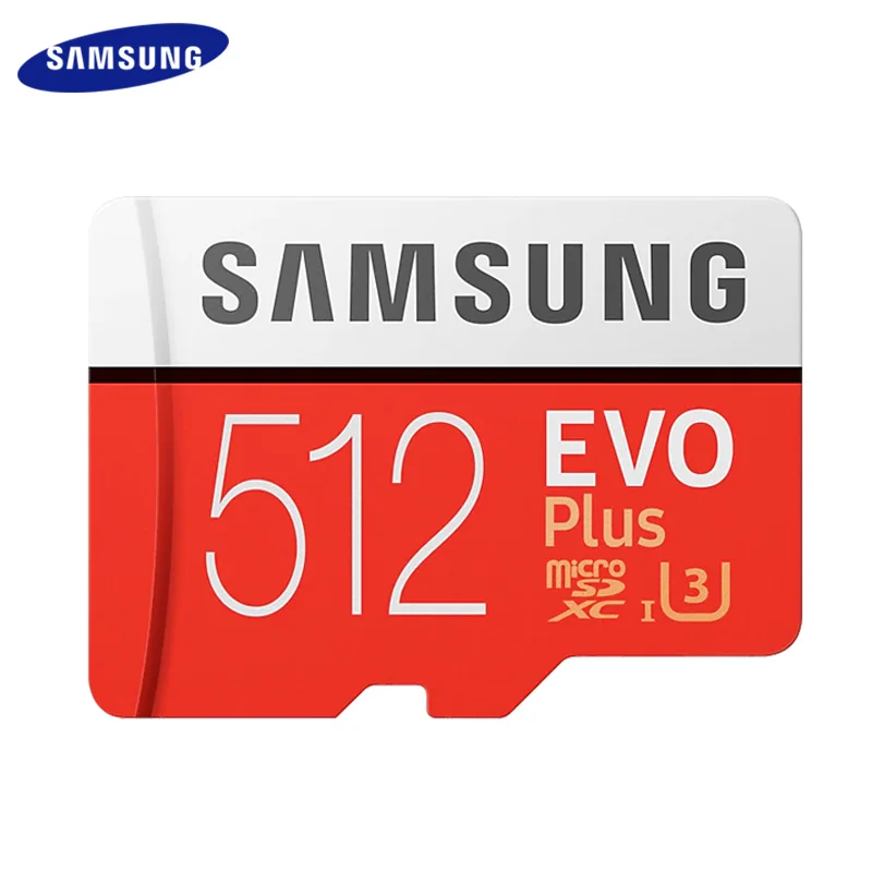 Original SAMSUNG EVO Plus Micro SD-Kort, SDXC-U1 64GB U3 128GB 256 GB 512 GB High Speed Hukommelseskort Til Telefonen/Kameraet 3