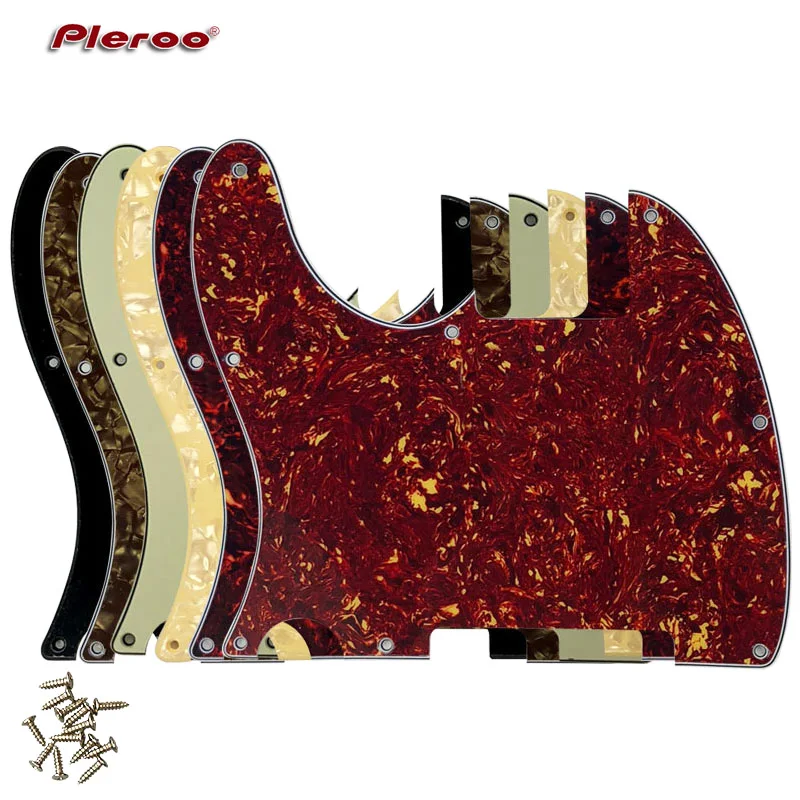 Pleroo Guitar-Dele - For OS er Standard 8 Skrue Huller 62 År Tele Telecaster Blank Guitar Pickguard Bunden Plade 3