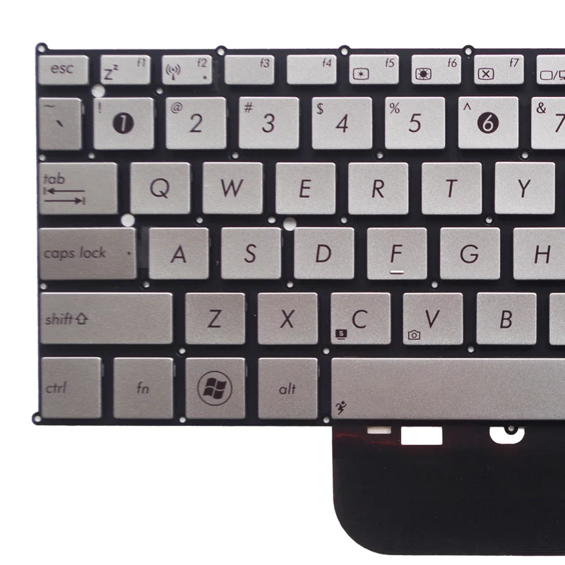 GZEELE engelsk laptop Tastatur til ASUS UX21E OS Nye Sort engelsk Erstatte laptop tastatur Uden Ramme 3