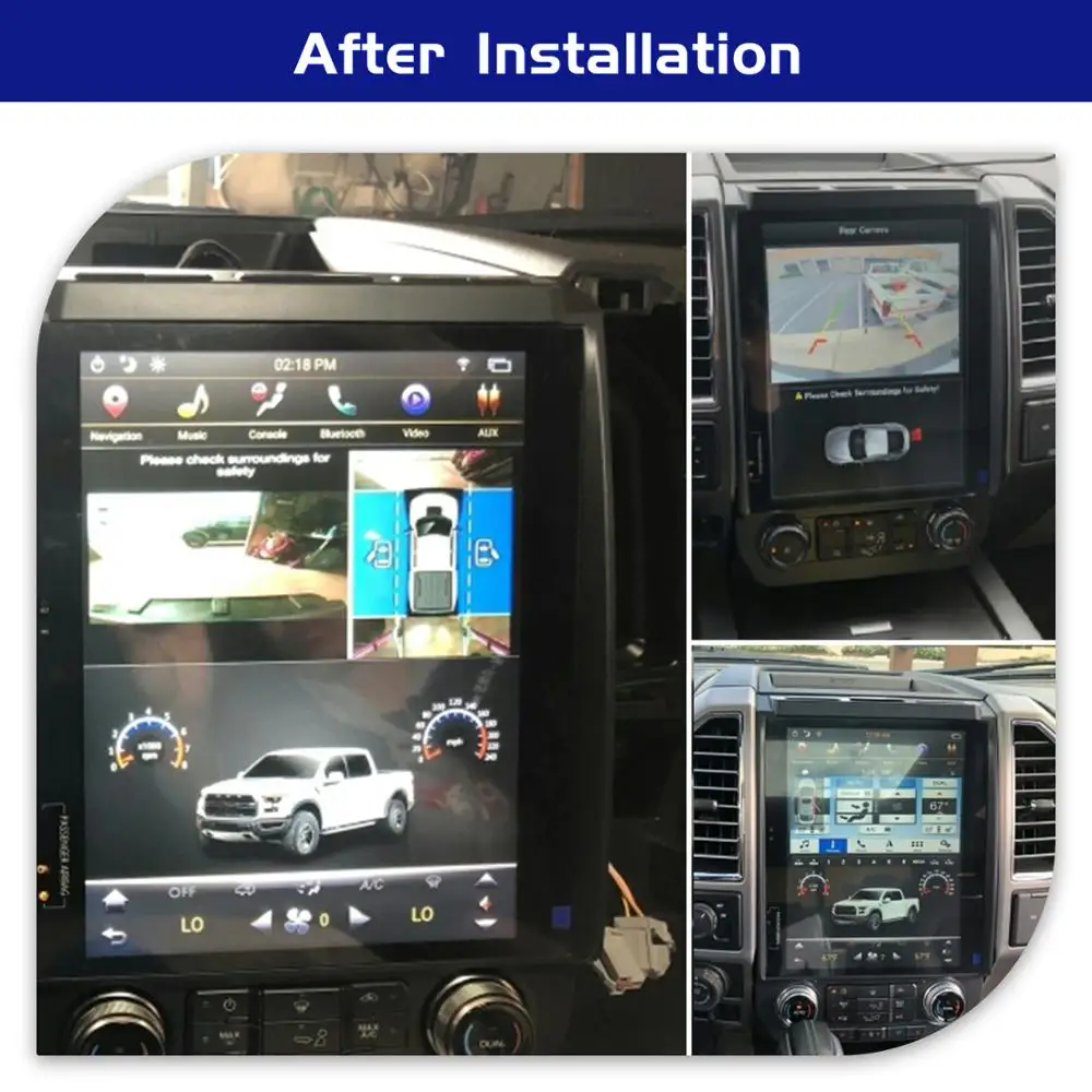 Tesla Stil Skærmen Android-9 Multimedia-Afspiller Til Ford F150 Raptor-2019 GPS Navigation-Audio Radio stereo Bt head unit 3