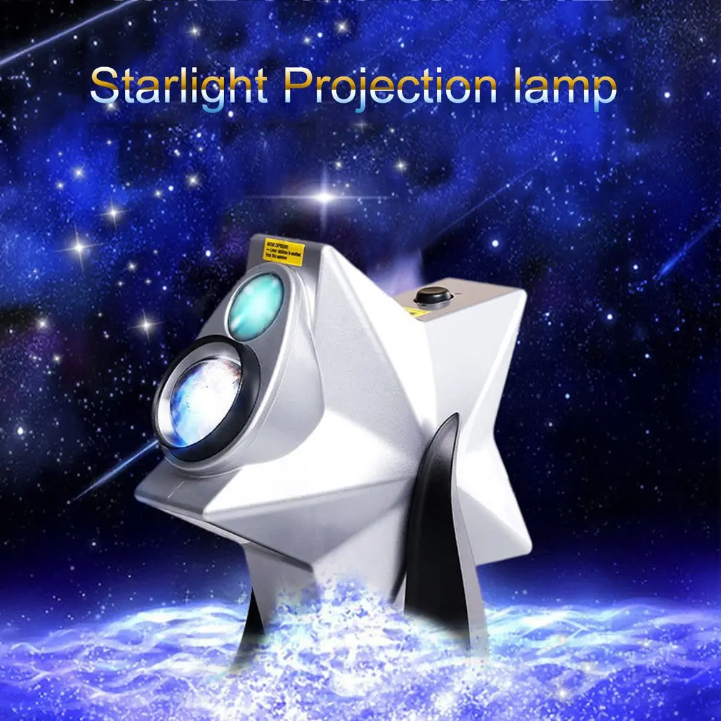 Populære Stjerner Twilight Himlen Nyhed Nat Lys Projektor Lampe LED Laser Lys Dæmpes Blottere Atmosfære Jul Soveværelse 3
