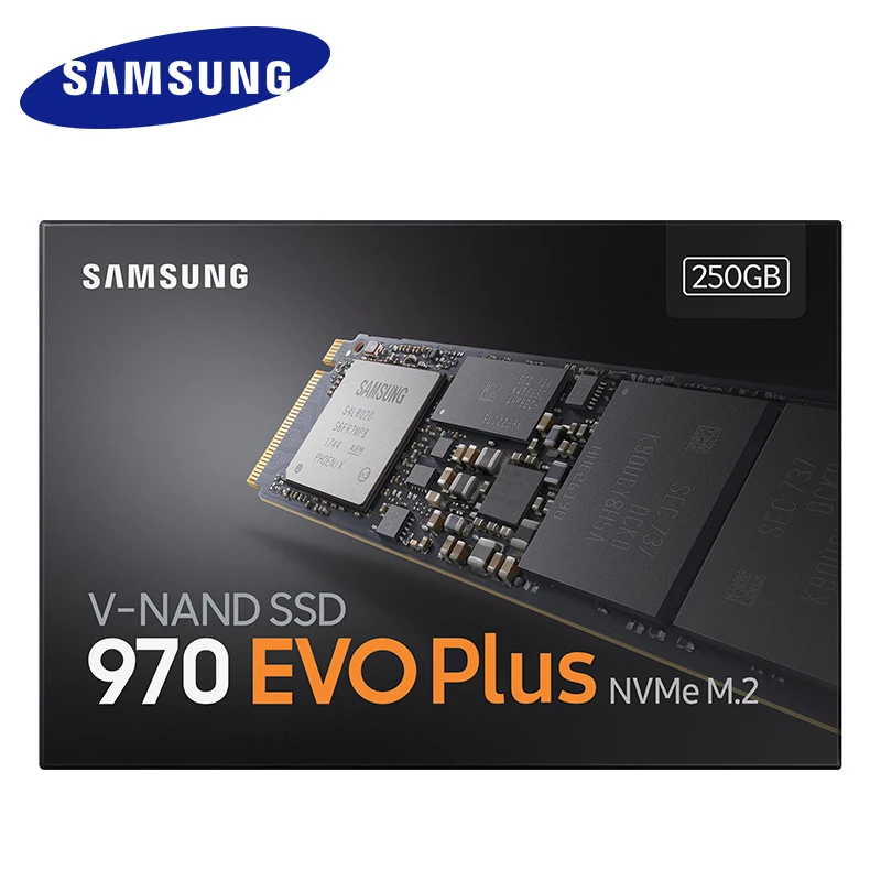 Original SAMSUNG 970EVO PLUS Solid State Disk 250GB 2TB 500GB-1TB M. 2 SSD Interne Harddisk til Bærbar Desktop PC Disk 3