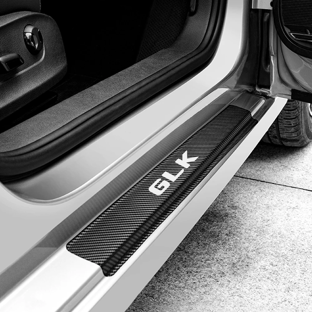 For Mercedes Benz G63 G350d G500 GLA GLA43 GLB GLC GLC43 GLE GLE63 GLK GLS GLS63 ML Auto Tilbehør Carbon Fiber Vindueskarm Decal 3