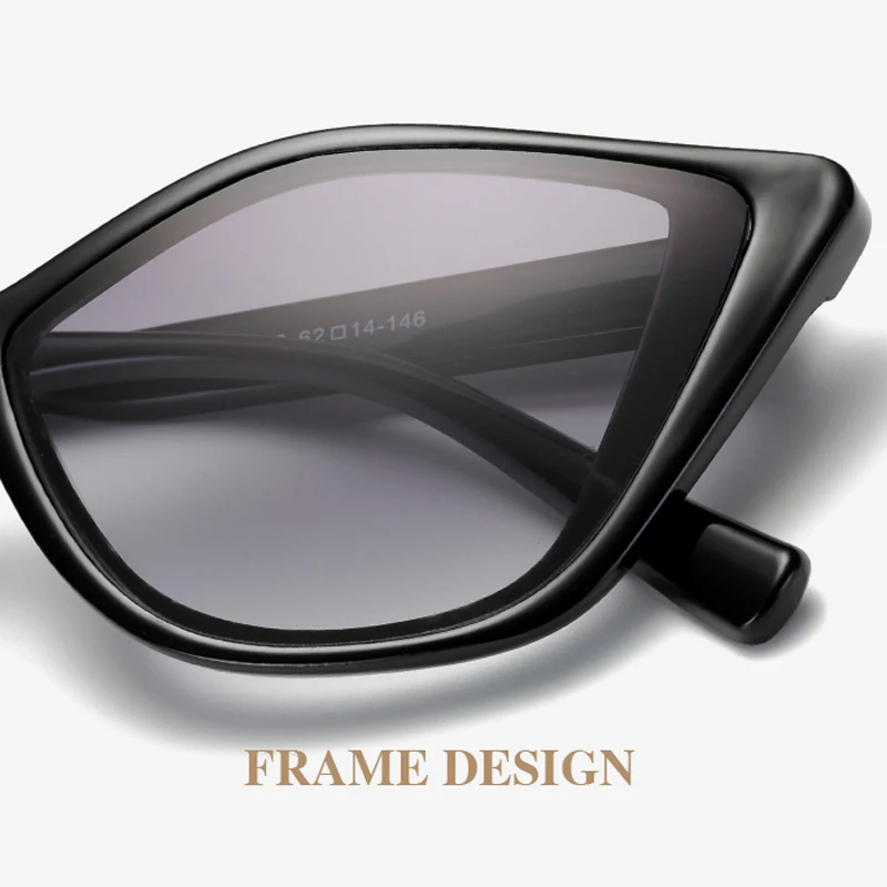 2020 Nye Cat Eye Solbriller Kvinder Brand Designer Luksus Gradient Linse Sol Briller Damer Vintage Nuancer UV400 Oculos Feminino 3