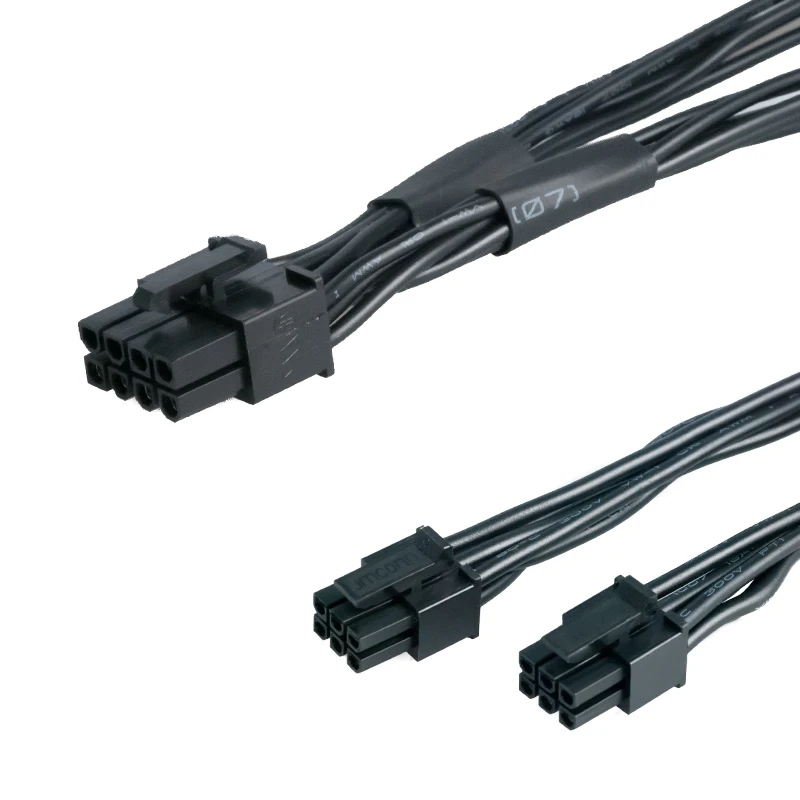 Dobbelt Mini 6-Pin til 8 Pin PCI Express-grafikkort Power Adapter Kabel til Mac Pro Tower/Power Mac G5 15-tommer(37cm) 3