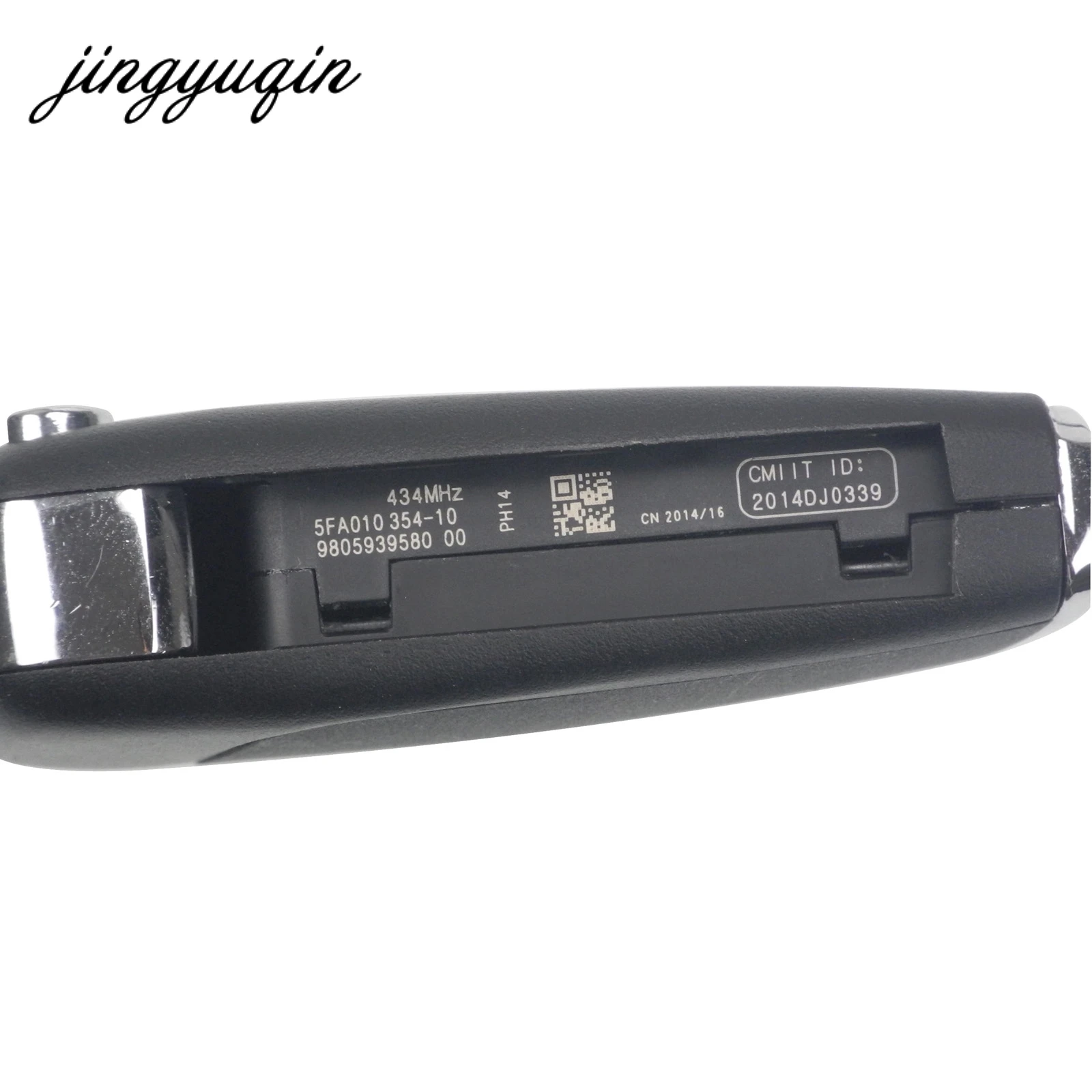 Jingyuqin Flip Nøgle Shell Fjernbetjeningen Case 3-Knappen for Peugeot 306 407 408 607 for Citroen C4 C2 Bil for CE0536 VA2 Blade 3