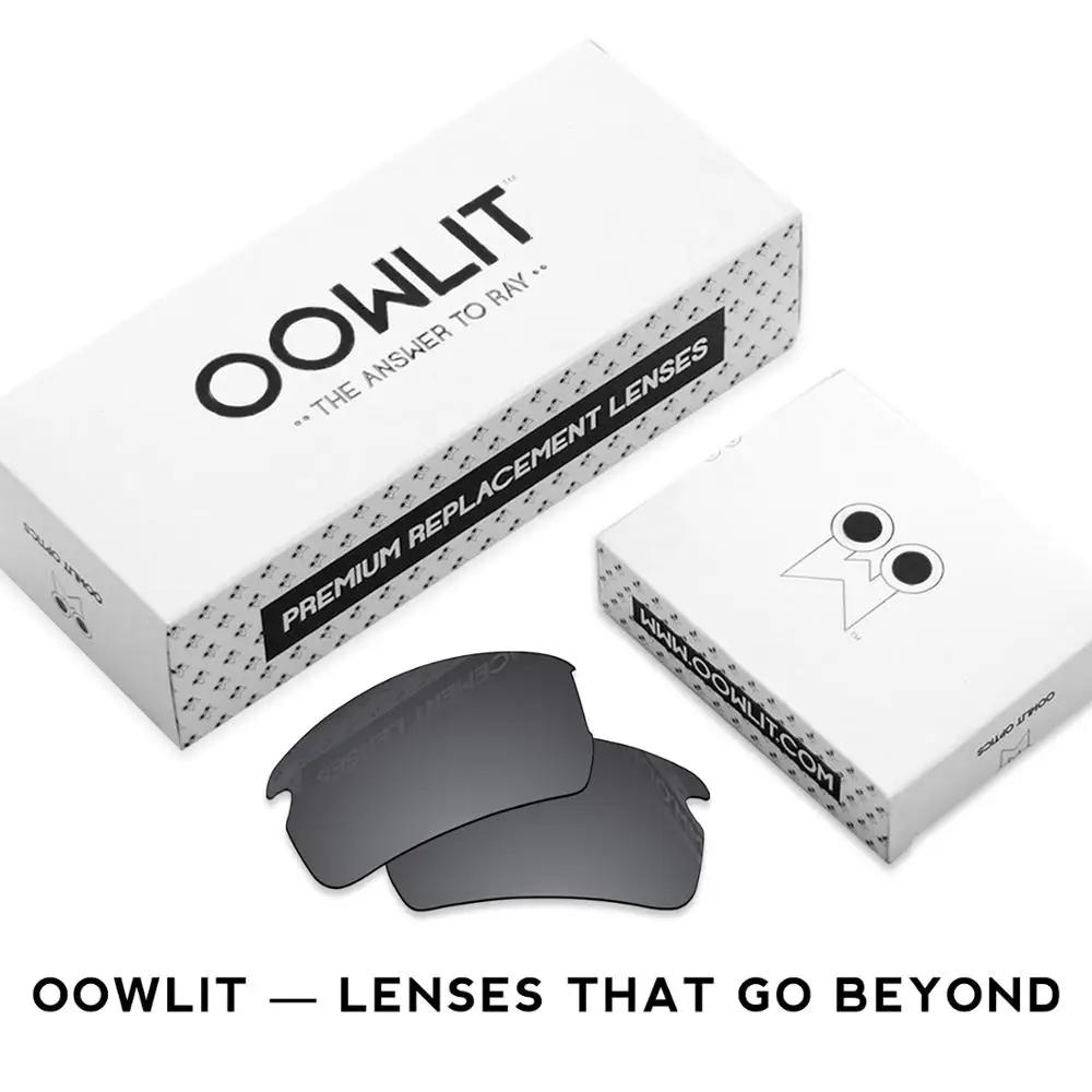 OOWLIT Polariseret Udskiftning Linser af Grå Grøn til-Oakley Gascan Solbriller 3