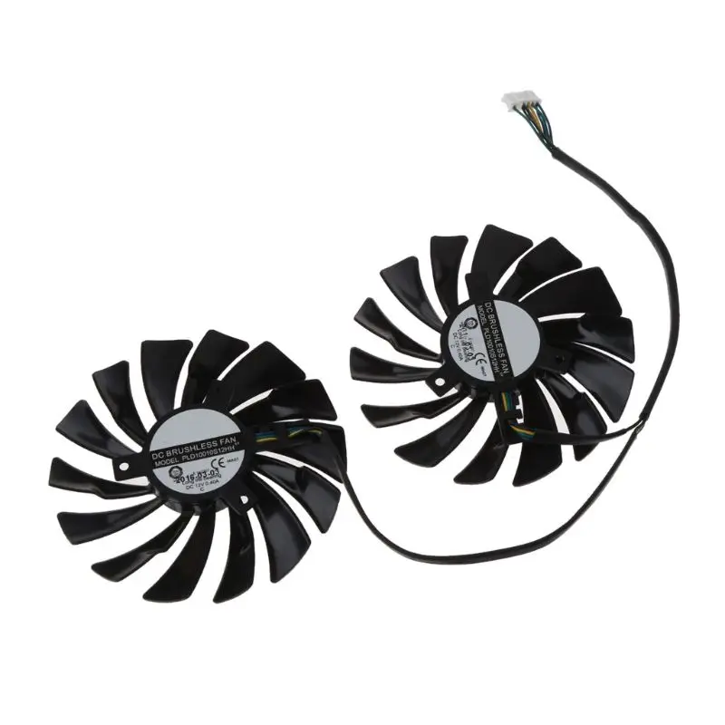 95MM PLD10010S12HH 6Pin Grafik grafikkort Køler Fan VGA-Fan For MSI GTX970 GeForce GTX 970 Dual Fans Twin Cooling Fan 3