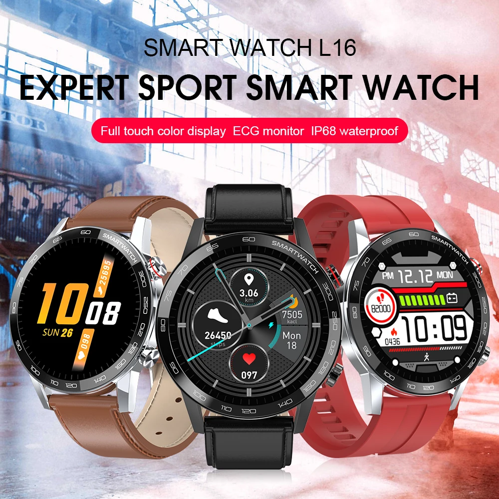 Smart ur Reloj Inteligente Hombre-Ekg Ppg IP68 Vandtæt Smarth Fuld Touch Smarte Ure Android Ur Til Mand 3