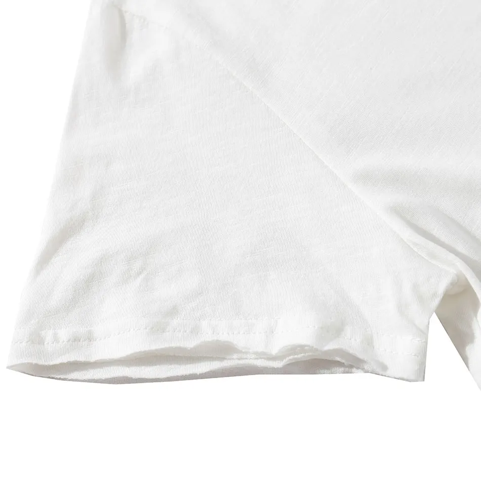 Dyb V Hals Slim Fit kortærmet T-Shirt til Mænd Low Cut Strække Vee Top, t-Shirts Mode Mandlige Tshirt Usynlige Afslappet Sommer 3