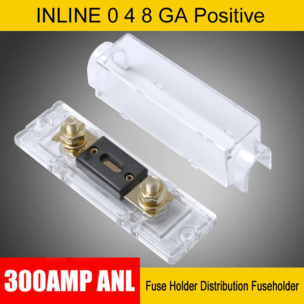 300AMP ANL sikringsholderen Distribution INLINE 0 4 8 GA Positive Plast og Metal 3