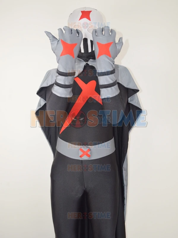 Rød X Robin Superhelt Kostume Brugerdefinerede Anti-helten Kostume Hot Salg Halloween Fullbody Spandex Dragt Gratis Fragt 3
