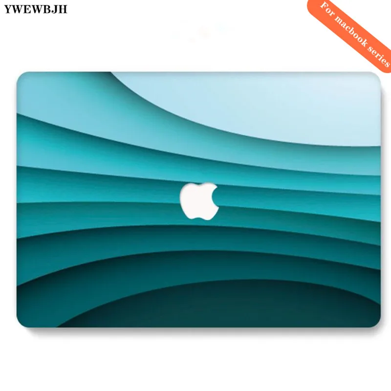 YWEWBJH Laptop case til Macbook Pro series 13 12 Retina-Air 11 tommer Touch Bar A2179 Mat Print Dække Marmorgulv, værdiboks til Bærbar hard cover 3
