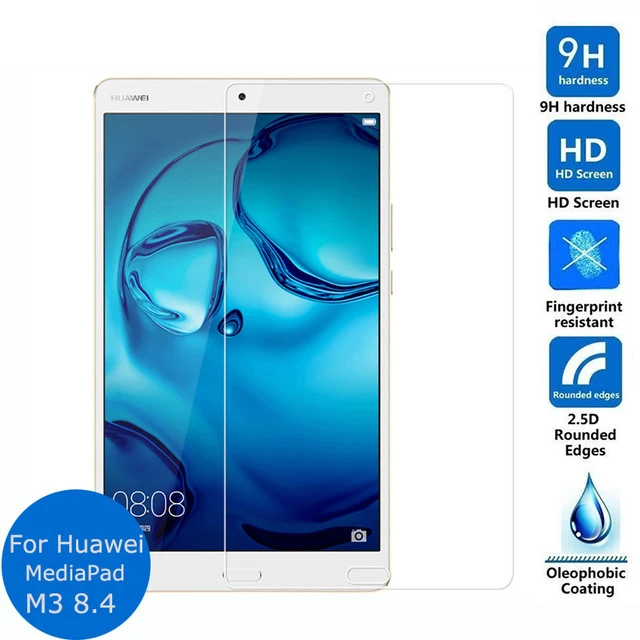 For Huawei MediaPad M3 Tablet Hærdet Glas Oprindelige 9H Beskyttende Film eksplosionssikker Skærm Protektor Til MediaPad M3 8.4