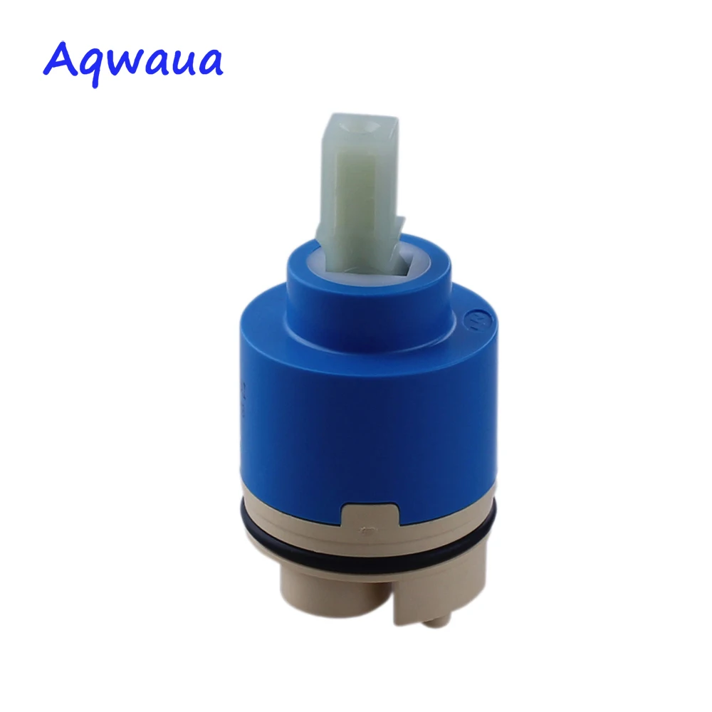 Aqwaua 40 mm Keramisk Ventilenhed Vandhane Patron med Distributør med Filter Hane Ventil Kerne Udskiftning af en Del Badeværelse Tilbehør 3