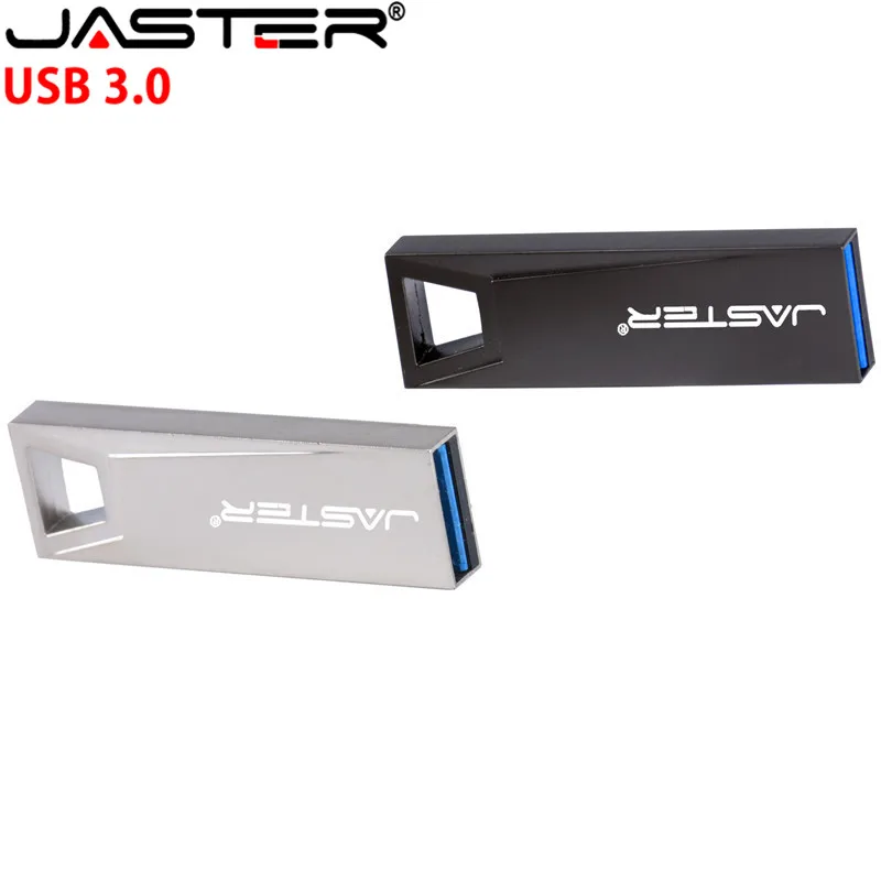 JASTER USB 3.0-metal-USB-Flash-Drev 64GB 32GB, 8GB 16GB, 4GB USB Stick Metal Pen-Drev Reelle Kapacitet er Vandtæt Customized Logo 3