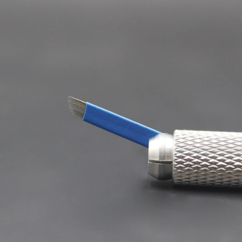Nano vinger microblading nåle Permanent Makeup Øjenbryn Tatovering Nål Blade Microblade 3D-Broderi for manuel pen 3
