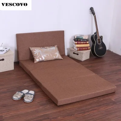 Tyk svamp high-density madras sammenklappelig seng vaskbart gulv liggeunderlag enkelt dobbelt sofa tatami madras brugerdefinerede 3