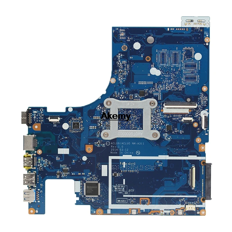 TESTET FRI FRAGT ACLU9/ ACLU0 NM-A311 Laptop bundkort Til Lenovo G50-30 OM BORD CPU 3