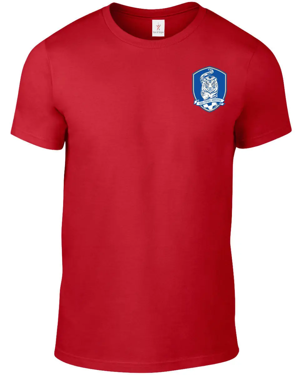 Sydkorea 2019 Mænds Fodboldspiller Legende Fodbold Plus Kvalitets Bomuld Mænd Print T-Shirt, Bomuld Kjole T-Shirt 3