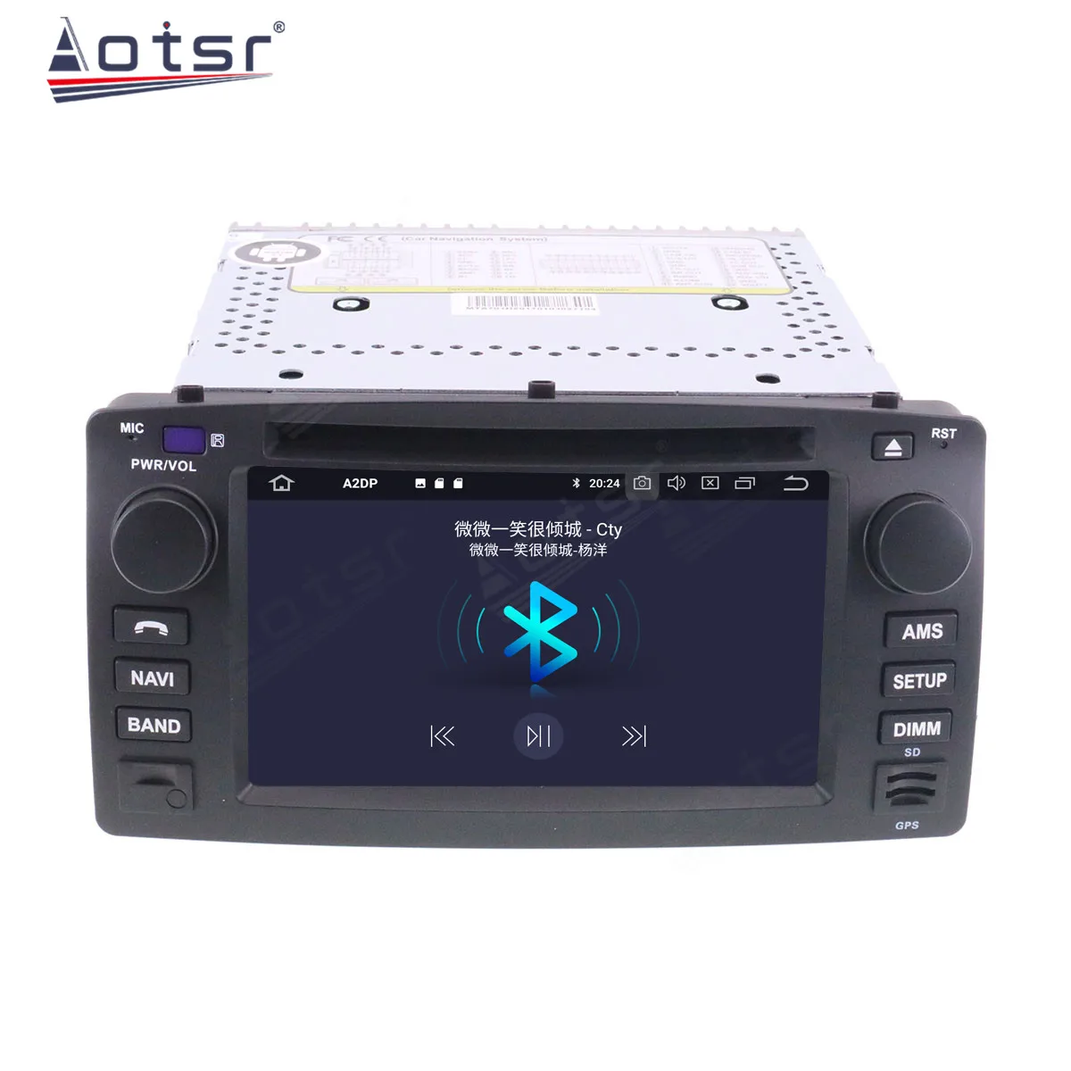 For Toyota Corolla 2001 - 2006 Android 10.0 PX6 4+64GB Bil DVD-GPS Navigation BT CARPLAY Bil Radio Afspiller Multimedie-Afspiller 3