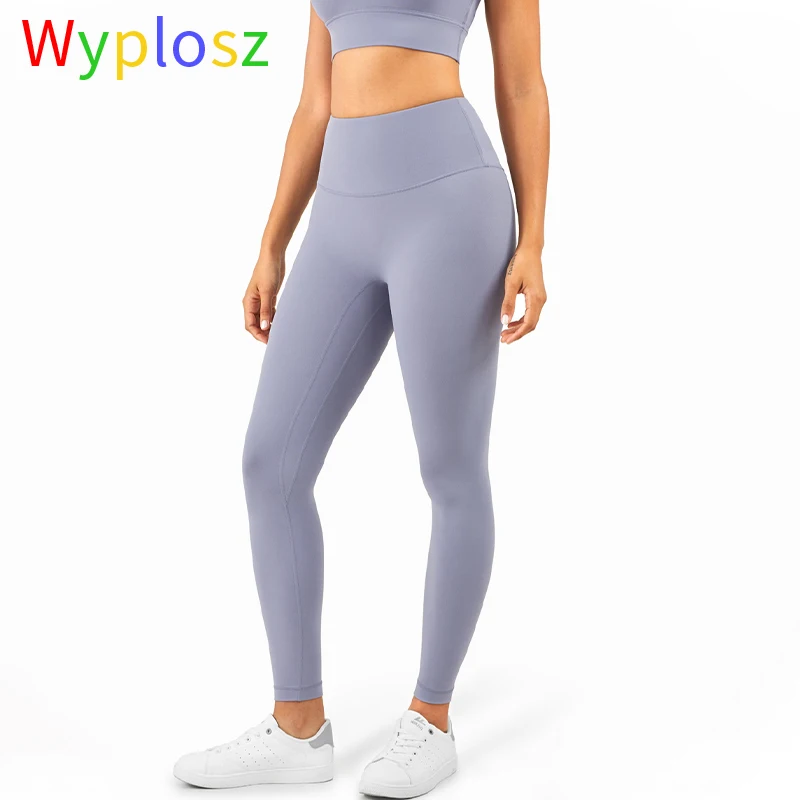 Wyplosz Yoga Leggings Yoga Bukser, Hud-venlig nøgenhed Høj Talje Hofte løft Sømløs Sports Kvinder Trænings-og Leggings træning Bukser 3
