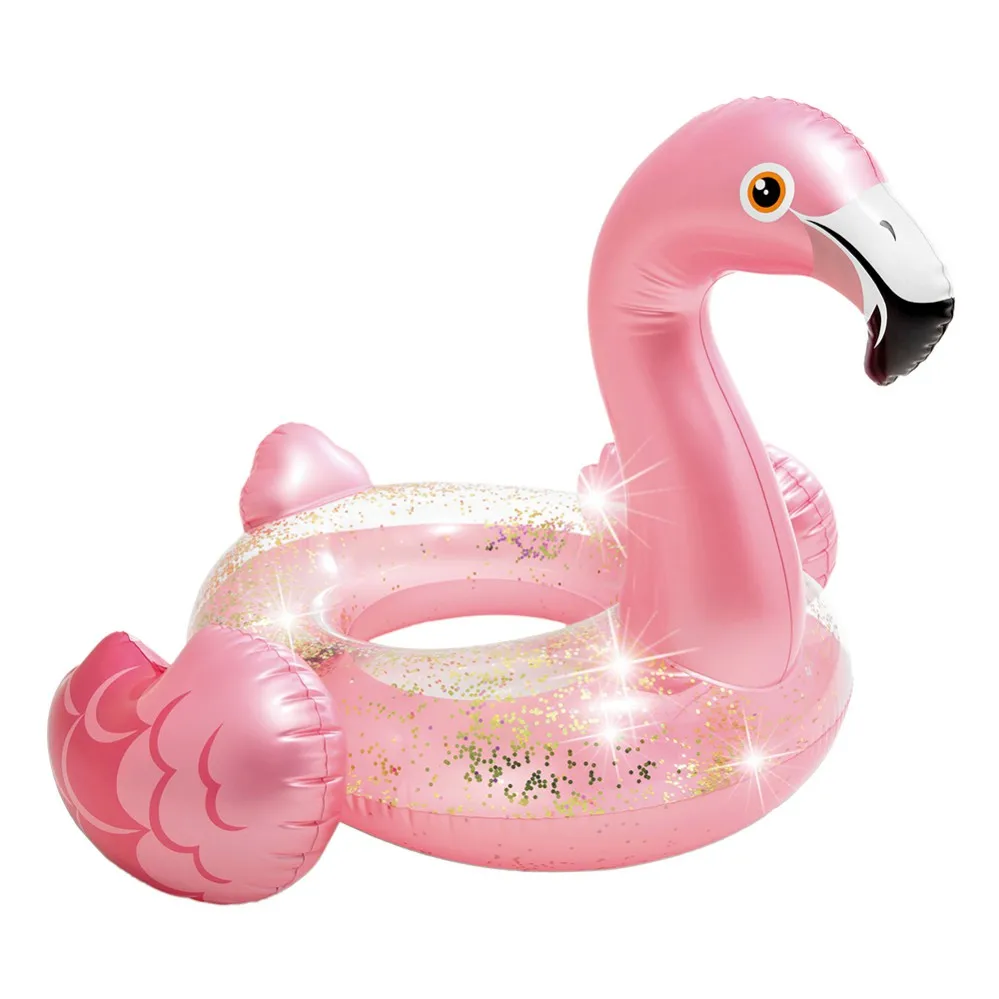 INTEX børn oppustelige flamingo med glitter 3
