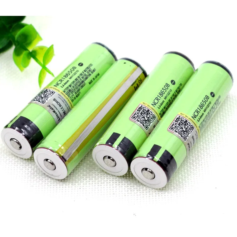 2020 Liitokala Beskyttet Oprindelige 18650 Genopladeligt batteri NCR18650B 3400mah med PCB 3,7 V batterier Til Lommelygten 3