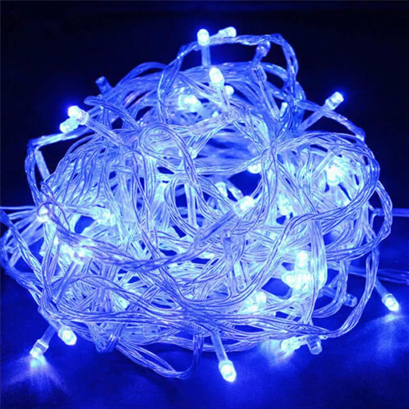 20M Vandtæt 110V/220V 200 LED ferie String lys til Christmas Festival Party Fe Farverige Xmas Udsmykning LED String Lys 3