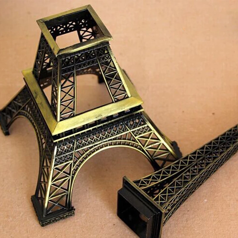 3D Harpiks Ornamenter France Eiffel Tower Paris Mønster Køleskab Magnet Rejse Souvenir Gaver, boligindretning Harpiks Håndværk Forsyninger 3