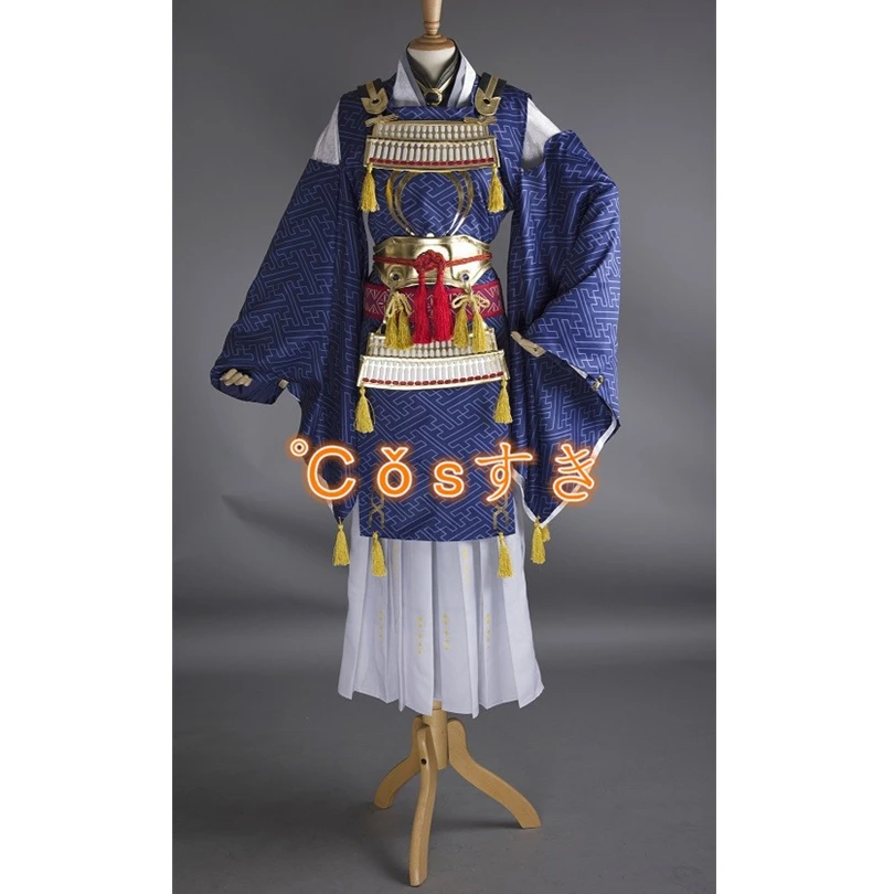 Touken Ranbu Online Mikazuki Munechika Kimono Cosplay Kostume Perfekt Tilpasset Til Dig! 3