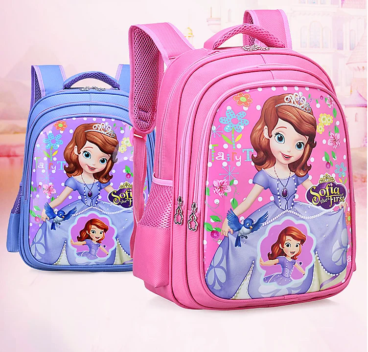 Disney Børns Elsa Rygsæk Reduceret Vandtæt Schoolbags frosne Prinsesse piger bookbags Tegnefilm Taske 3