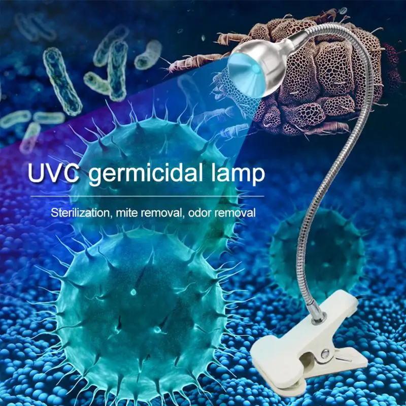 UVC-Bakteriedræbende UV-Lampe USB-Drevet Flytbare Bærbare Bakteriedræbende Lampe 3