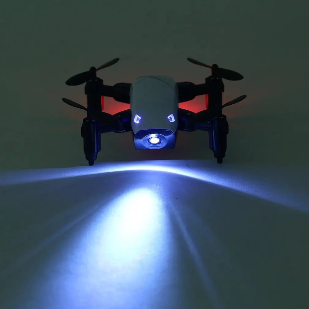 2,4 G Mini RC Drone S9 Ingen Kamera Sammenklappelig Helikopter med Lys Højde Hold Hovedløse H/L Hastighed Skifte Fjernbetjeningen Quadcopter 3