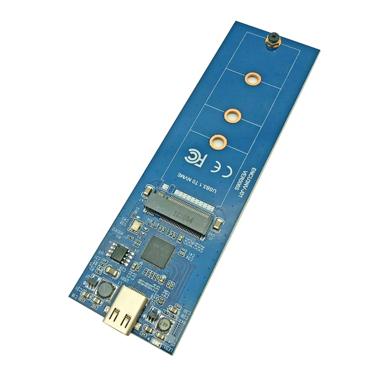 NVMe PCIE USB 3.1 HDD Kabinet M. 2 til USB-SSD Harddisk Tilfælde af Type C, 3.1 M-TAST Stik til 2230 2242 2280 2260 Kabinettet 3
