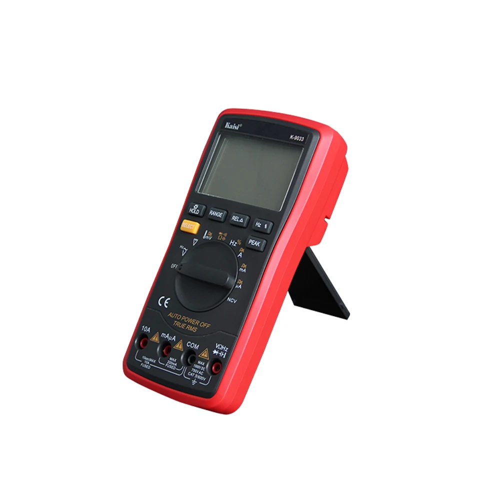 Kaisi Høj Præcision Digital Multimeter Med Automatisk Måleområde 20000 Tæller Kapacitans Tabel For Mobiltelefon Reparation Måling 3