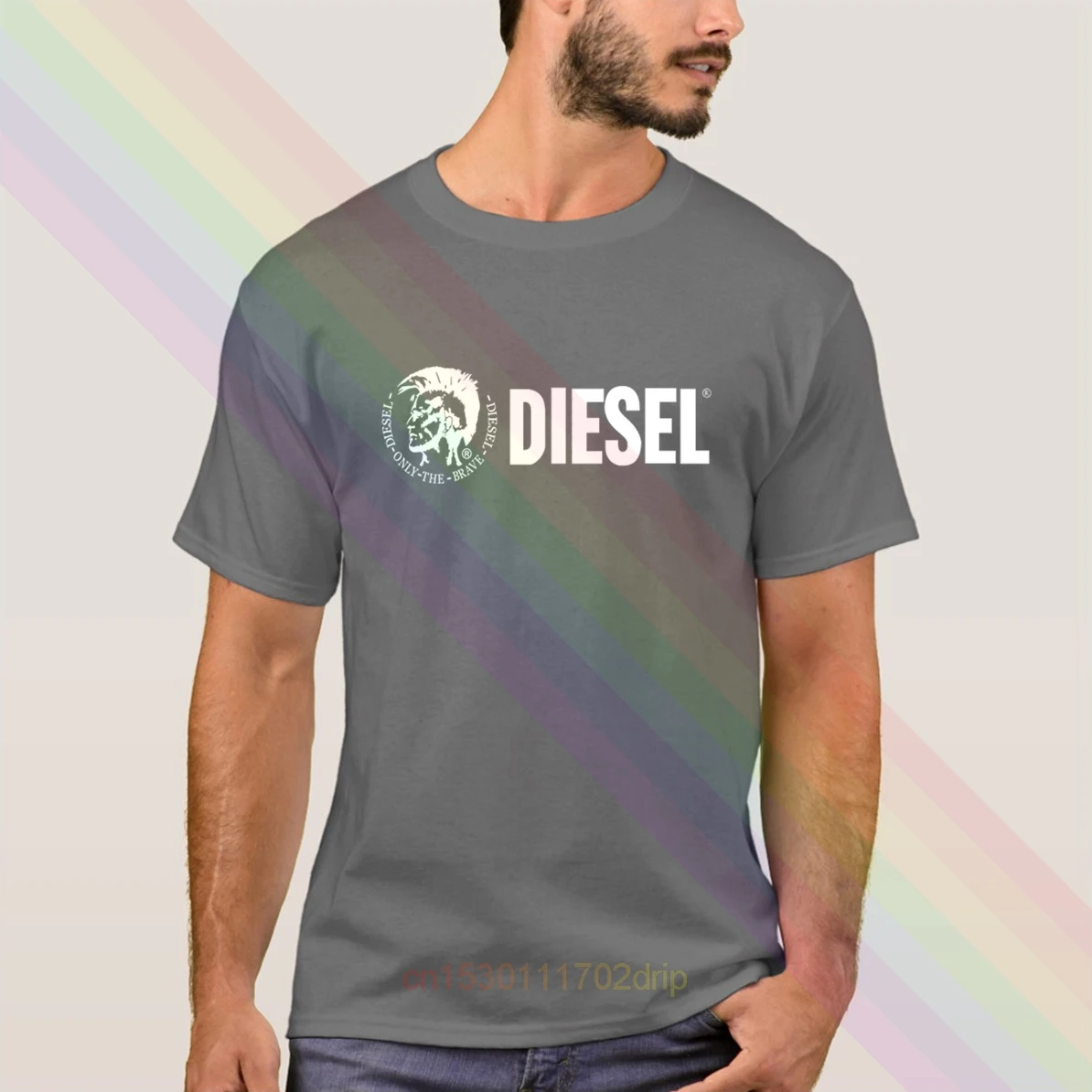 Diesel Skull Cool Klassisk T-Shirt 2020 Nyeste Sommeren Mænds kortærmet Populære Roman Tee Shirt, Toppe Unisex 3