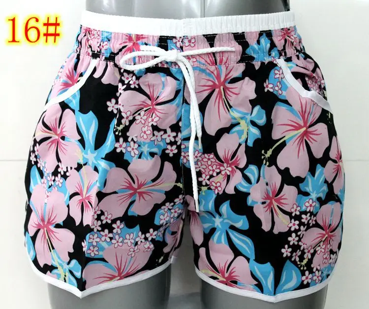 Sommeren kvinders sports shorts beach shorts, badebukser Stranden bukser Beach shorts Flerfarvet print 3