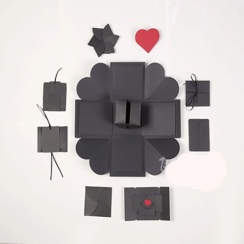 Håndlavet Surprise Party ' s Kærlighed Eksplosion Box Gave Eksplosion til Jubilæum Scrapbog DIY Foto Album fødselsdag Julegave 3