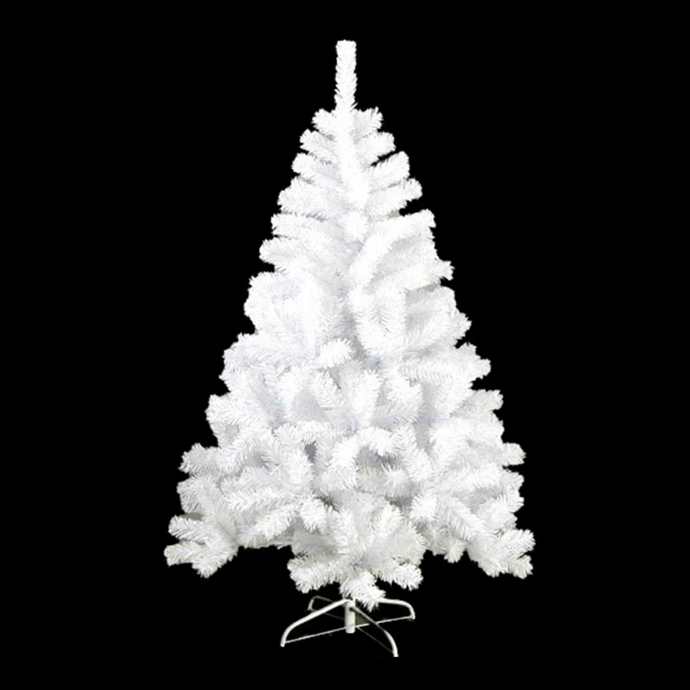 Juletræ julepynt familie fest dekoration hvid krypteret hvid træ tyk 2020 juledekoration 3